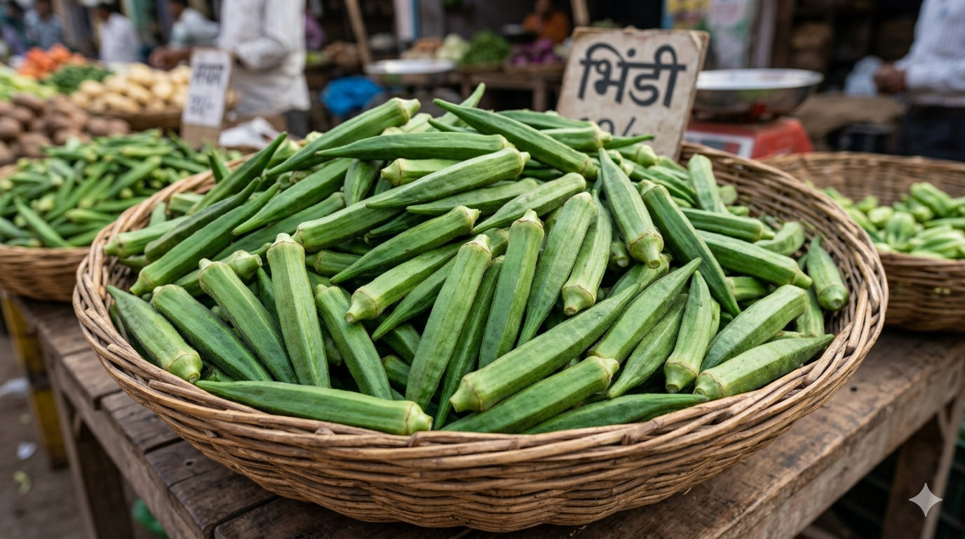 भिंडी / Okra Lady Finger