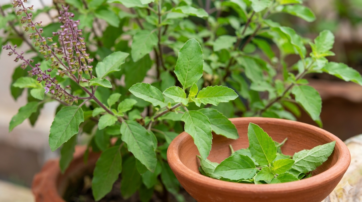 तुलसी पत्ती / Holy Basil Tulsi