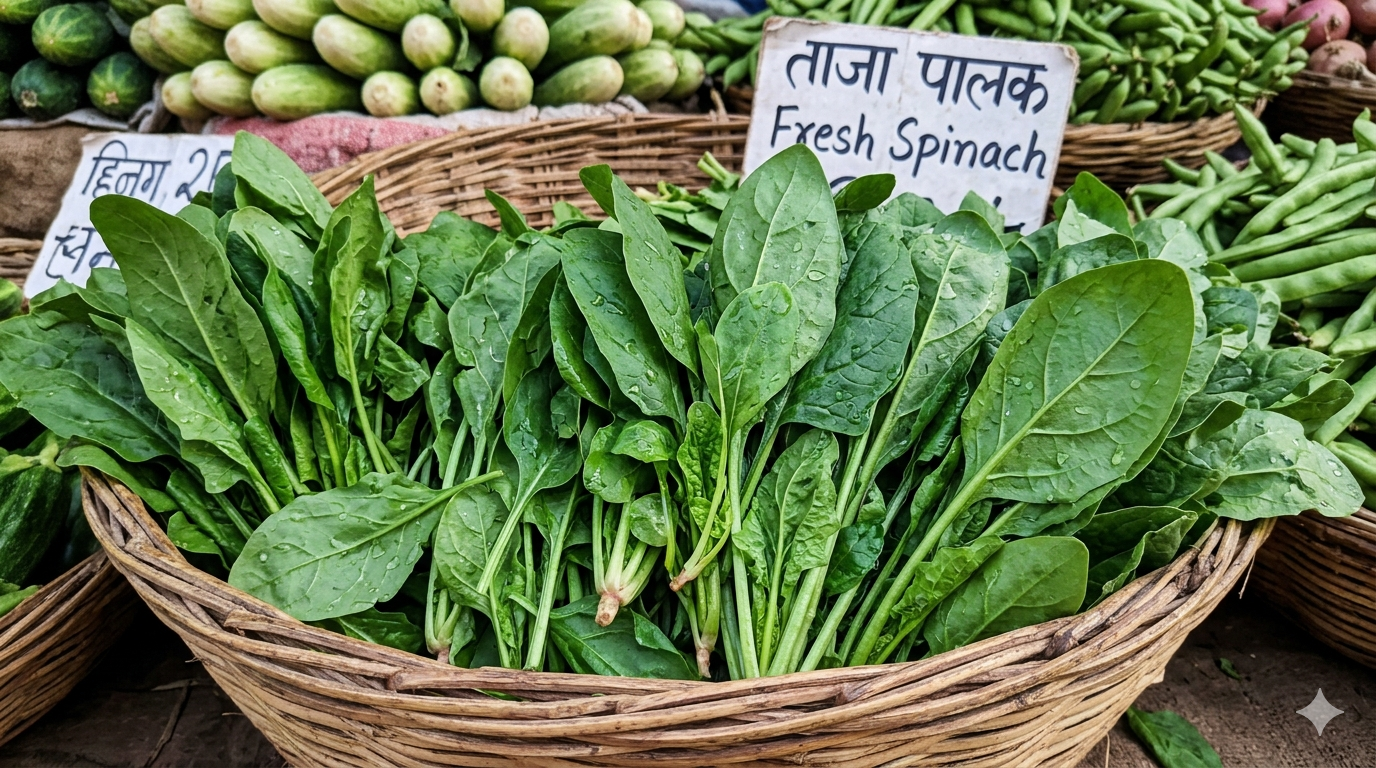 ताजा पालक / Fresh Spinach
