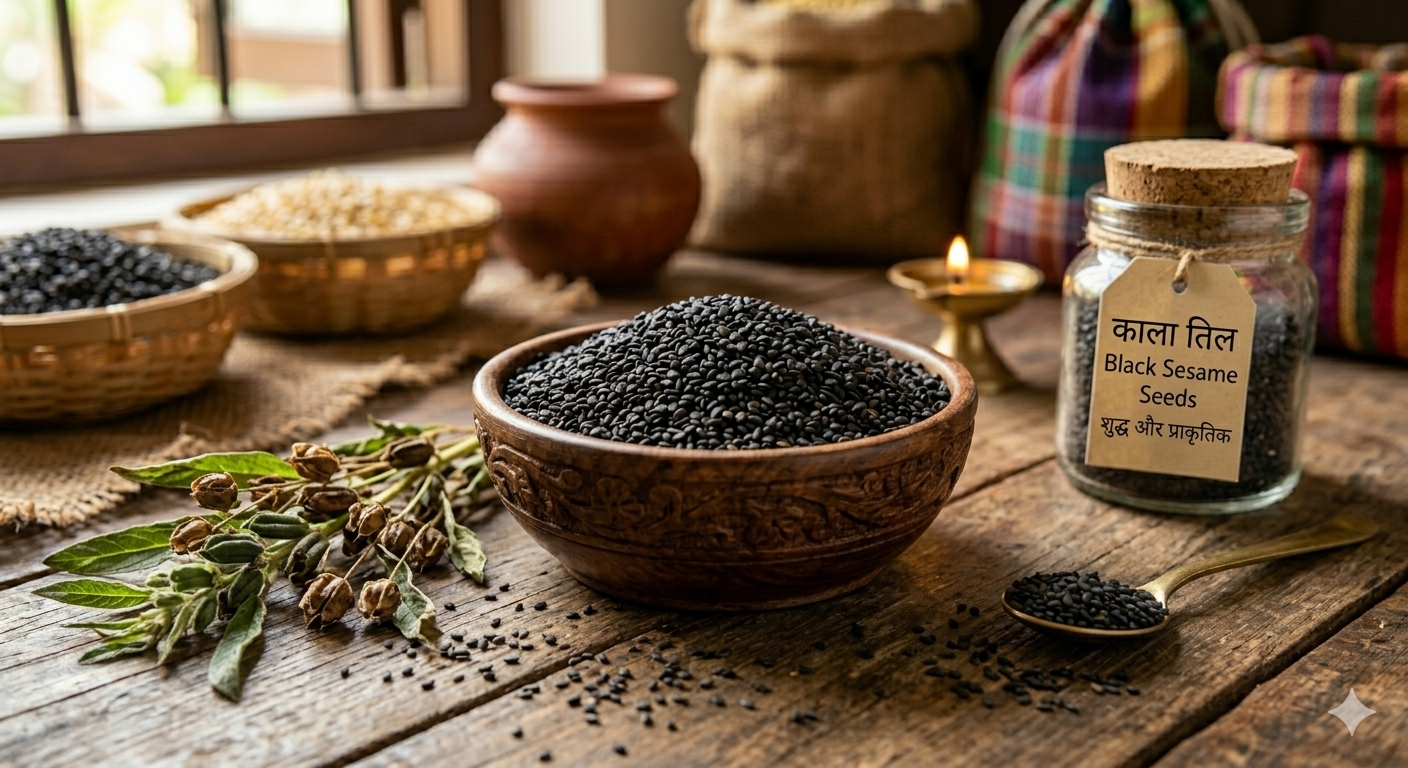 काला तिल / Black Sesame Seeds
