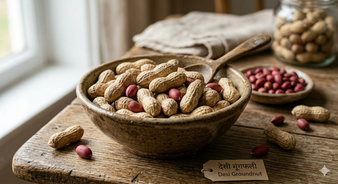 देसी मूंगफली / Desi Groundnut