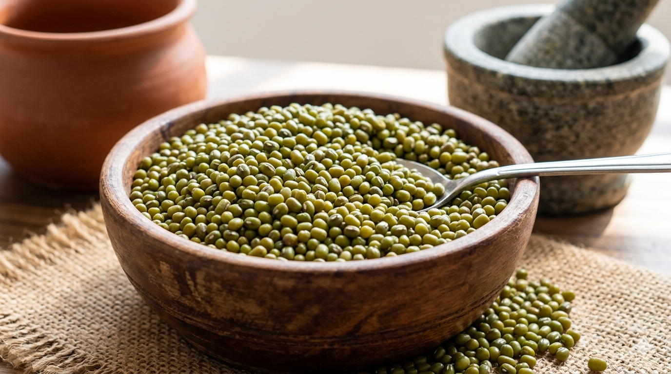 हरी मूंग दाल / Green Moong Dal