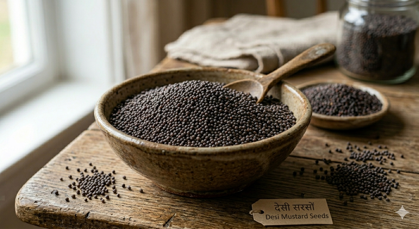 देसी सरसों / Desi Mustard Seeds