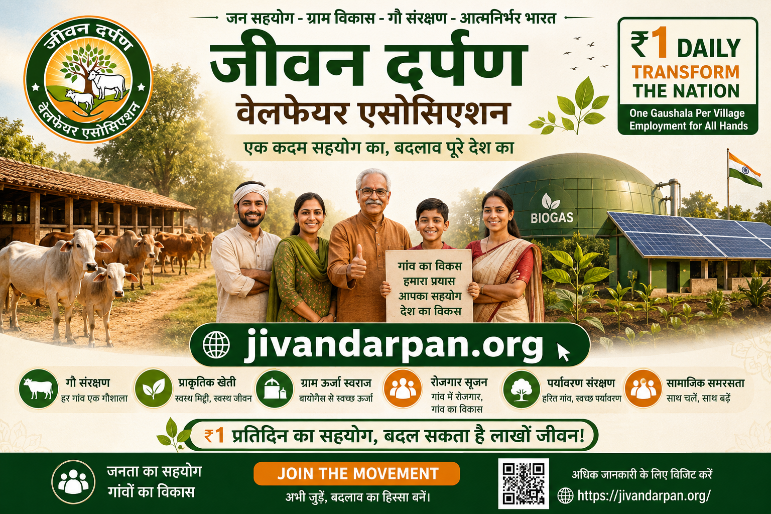 सहकारिता से समृद्धि – हर गांव एक गौशाला एवं ग्राम ऊर्जा स्वराज मिशन का राष्ट्रीय प्रस्ताव प्रस्तुत